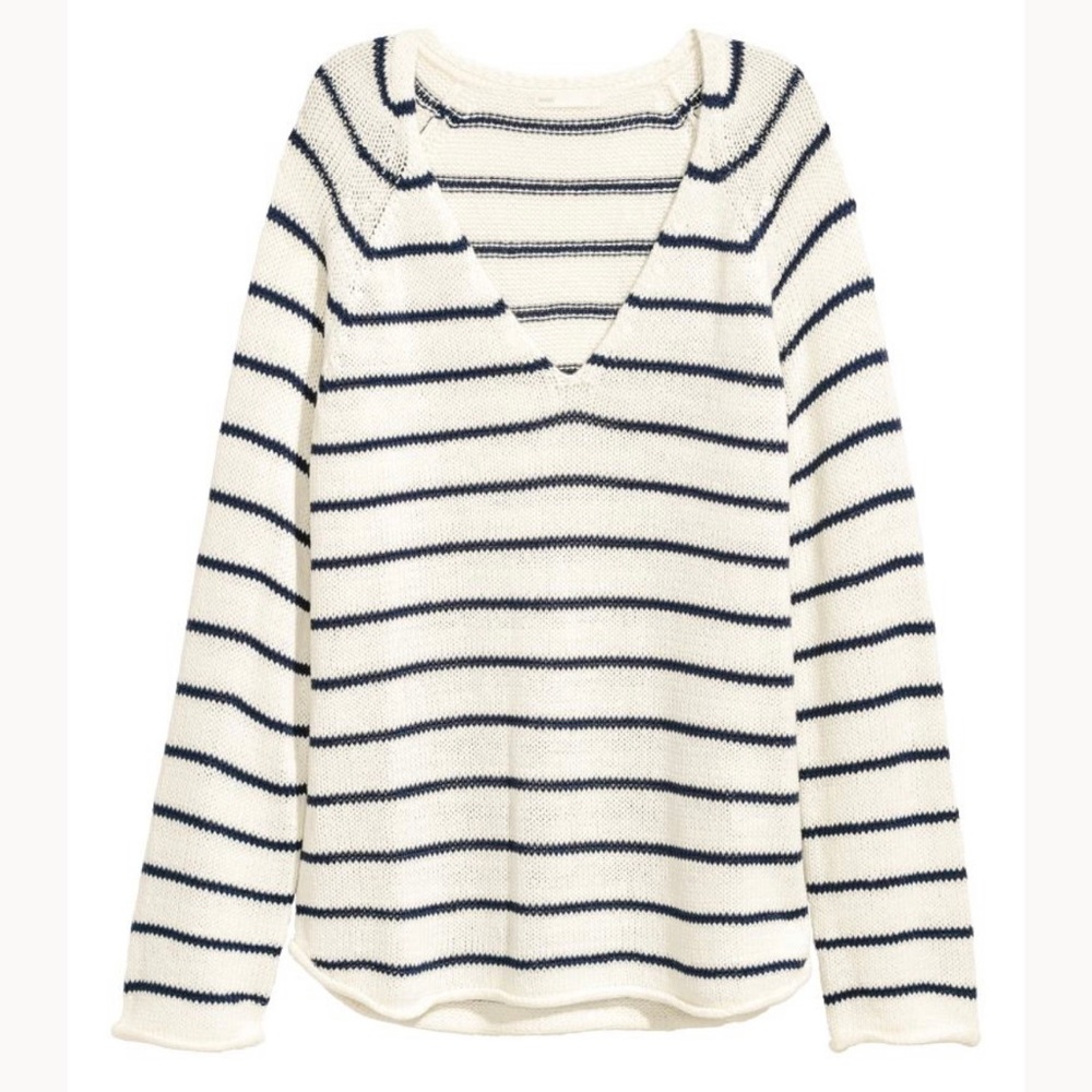 H&M striped sweater